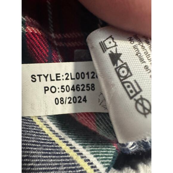 Vineyard Vines Flannel Plaid Pajama Set – Size Small – Holiday Tartan Plaid - Picture 7 of 7